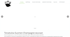 Desktop Screenshot of champagne-seura.fi