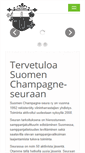 Mobile Screenshot of champagne-seura.fi