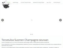 Tablet Screenshot of champagne-seura.fi